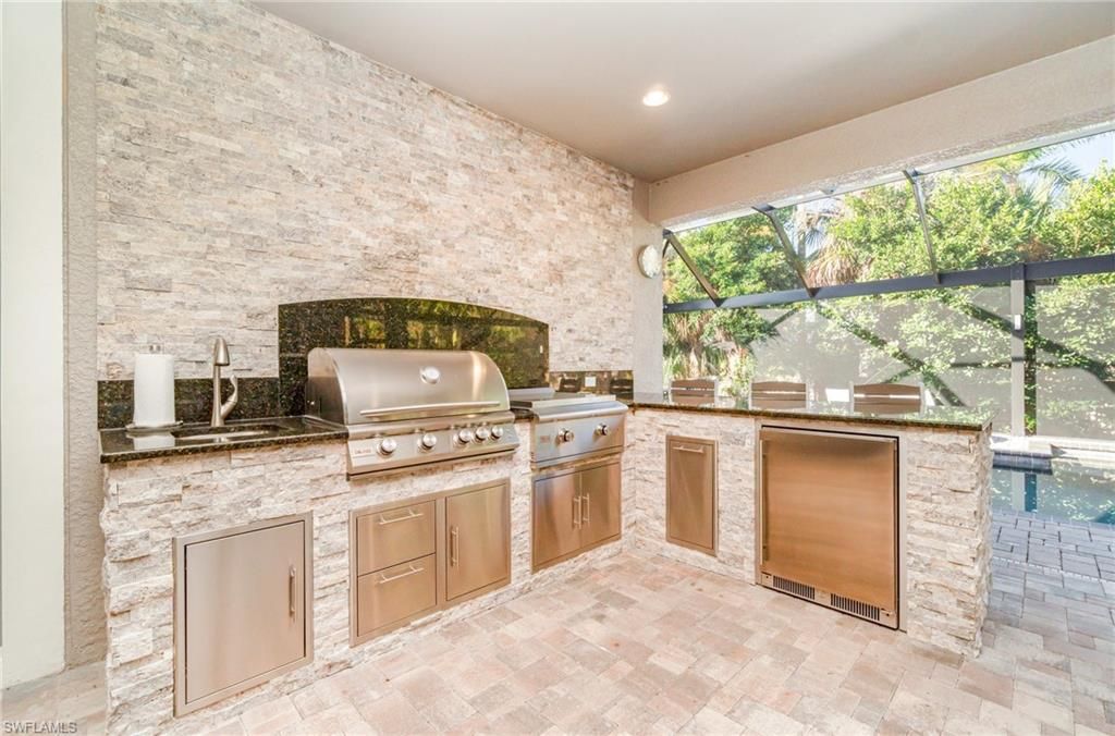 Interior, Recessed Lighting, Stone Walls