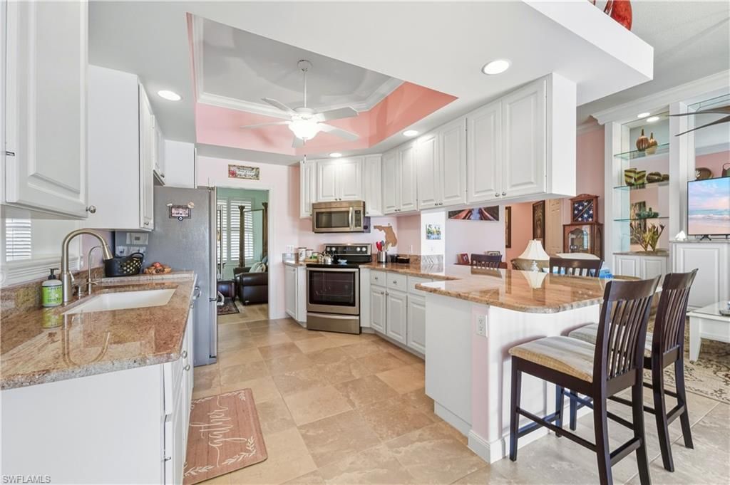 Interior, Kitchen, Recessed Lighting, Stainless Steel Appliances