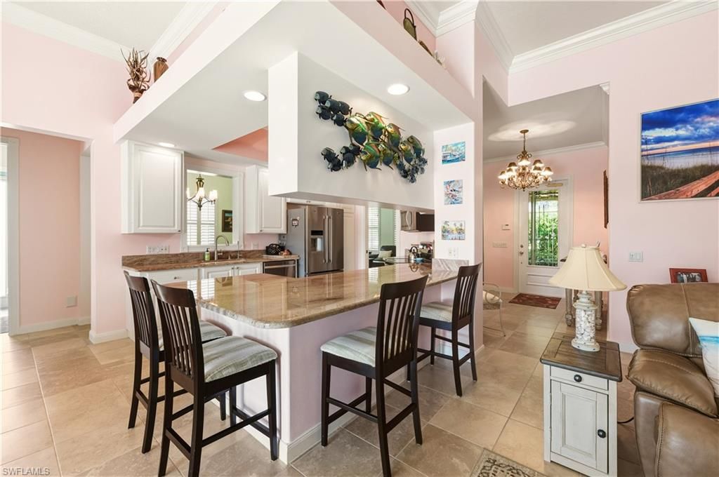 Chandelier, Interior, Kitchen, Recessed Lighting