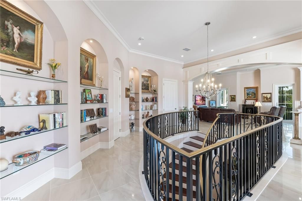 Chandelier, Interior, Recessed Lighting