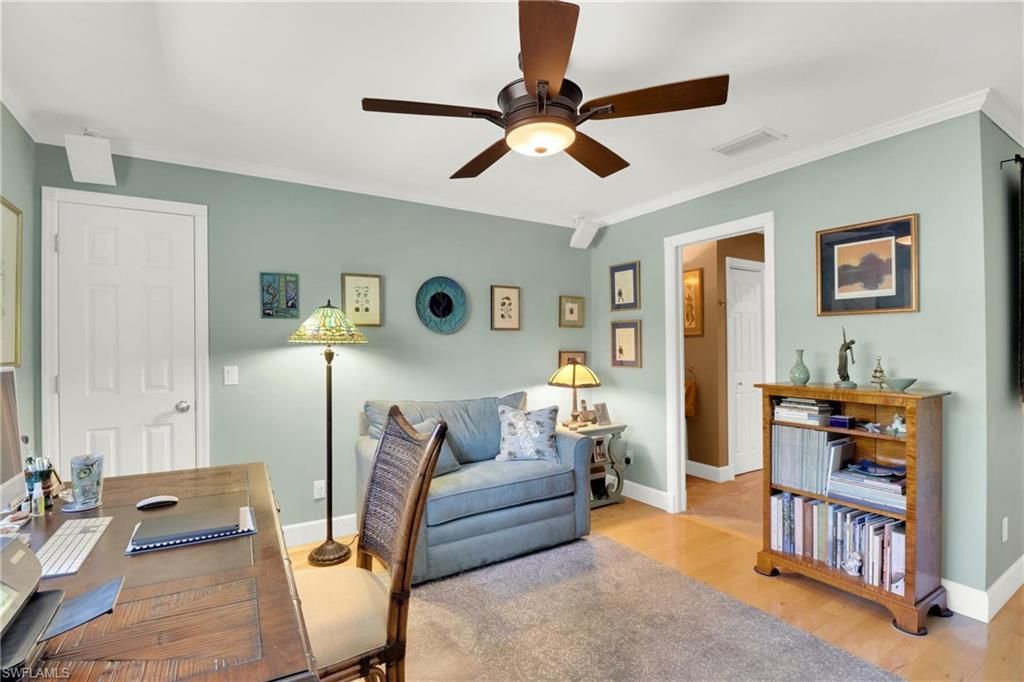 Home Office, Interior, Wood Texture Flooring