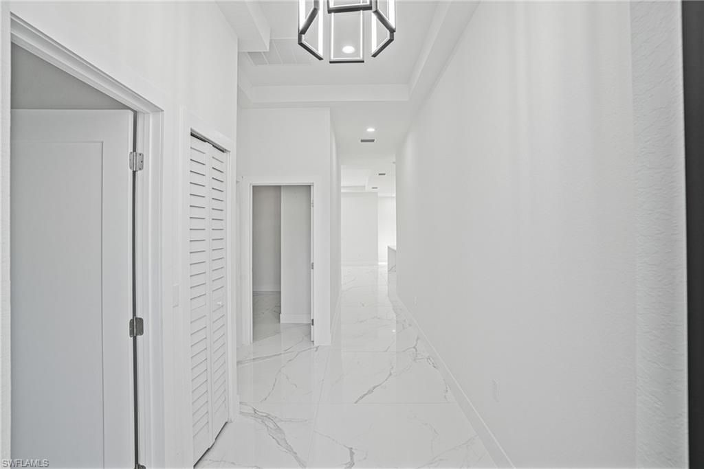 Interior, Marble, Recessed Lighting