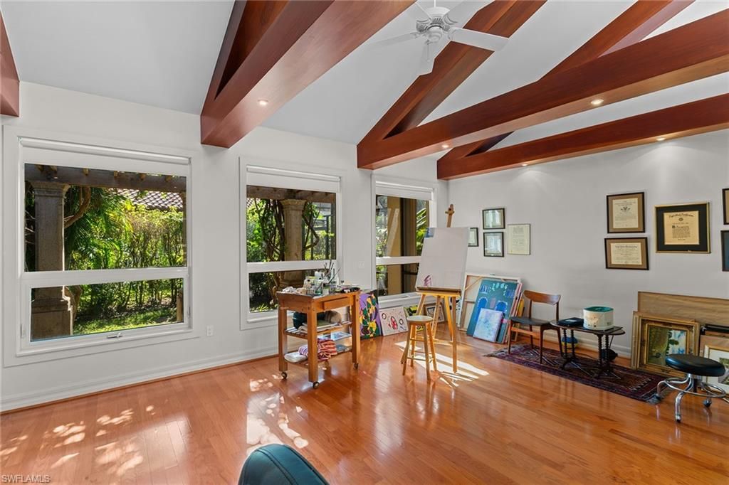 Interior, Recessed Lighting, Wooden Beams, Wood Texture Flooring