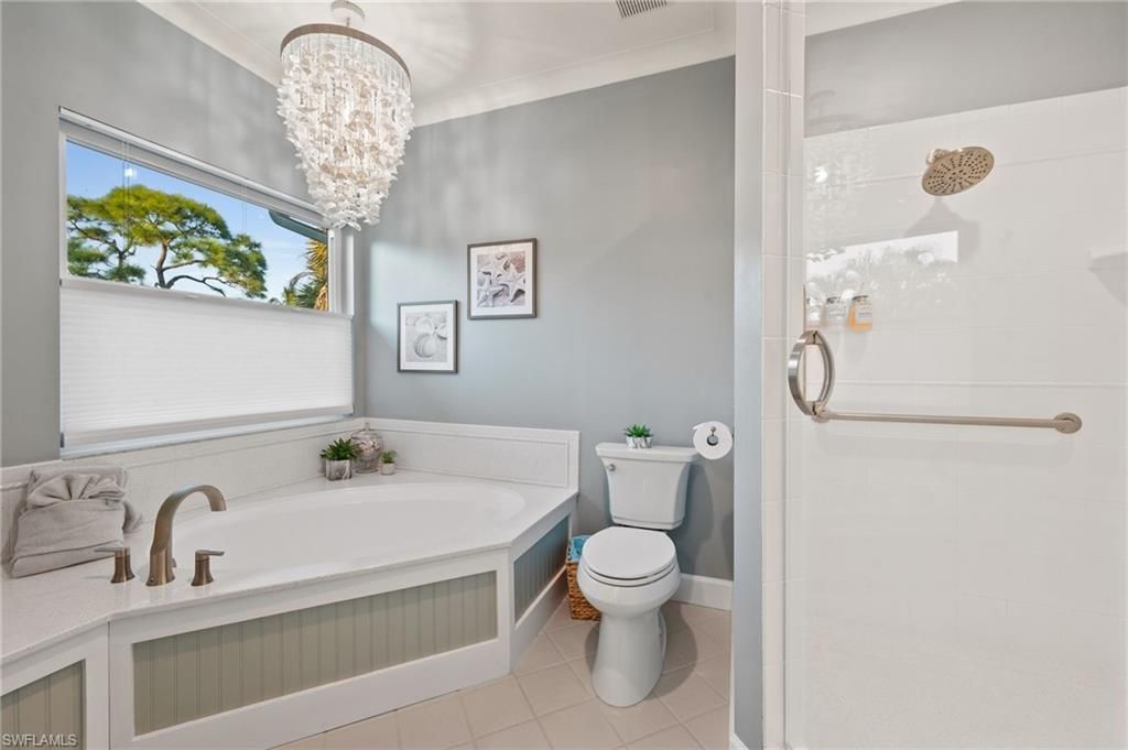 Bathroom, Chandelier, Interior