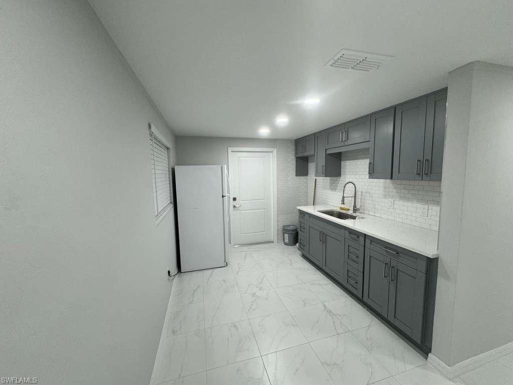 Interior, Kitchen, Marble, Recessed Lighting