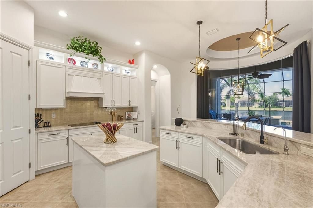 Interior, Kitchen, Pendant Lights, Recessed Lighting