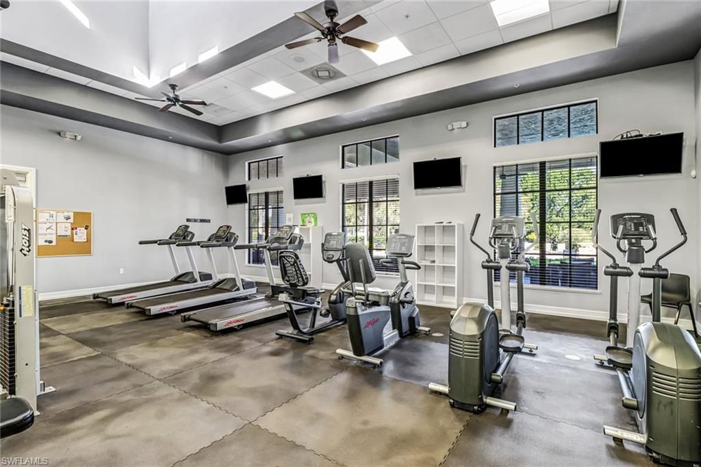 Fitness Equipment, Gym, Interior