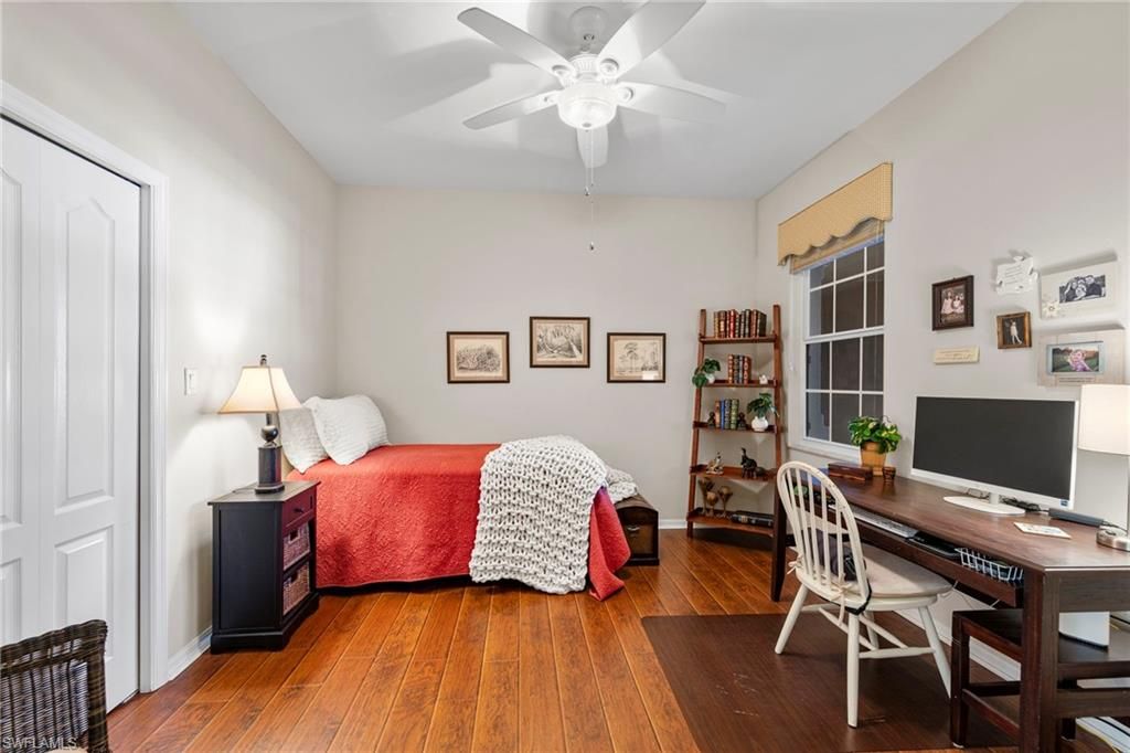 Bedroom, Home Office, Interior, Wood Texture Flooring