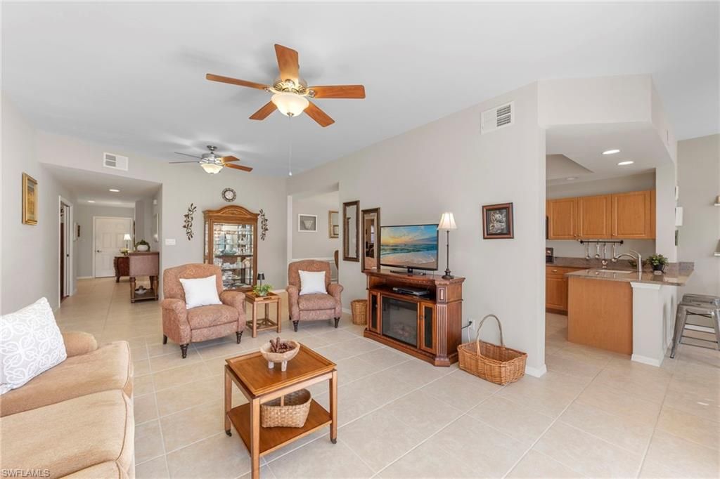 Interior, Kitchen, Living room, Recessed Lighting