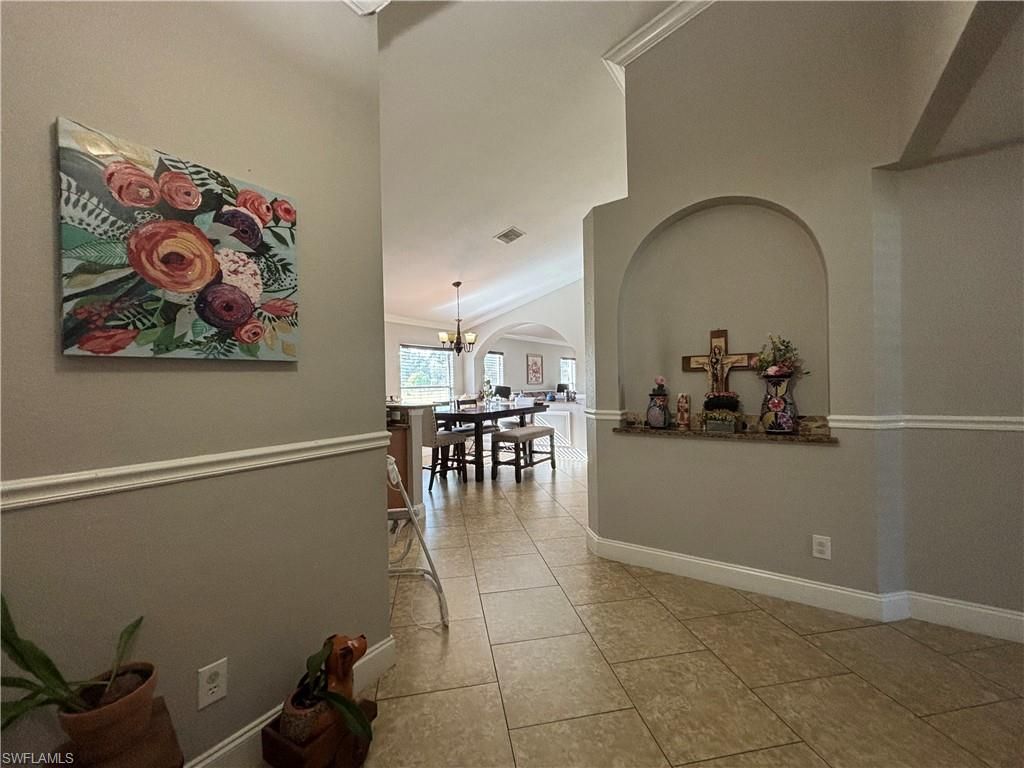 Dining room, Interior, Pendant Lights