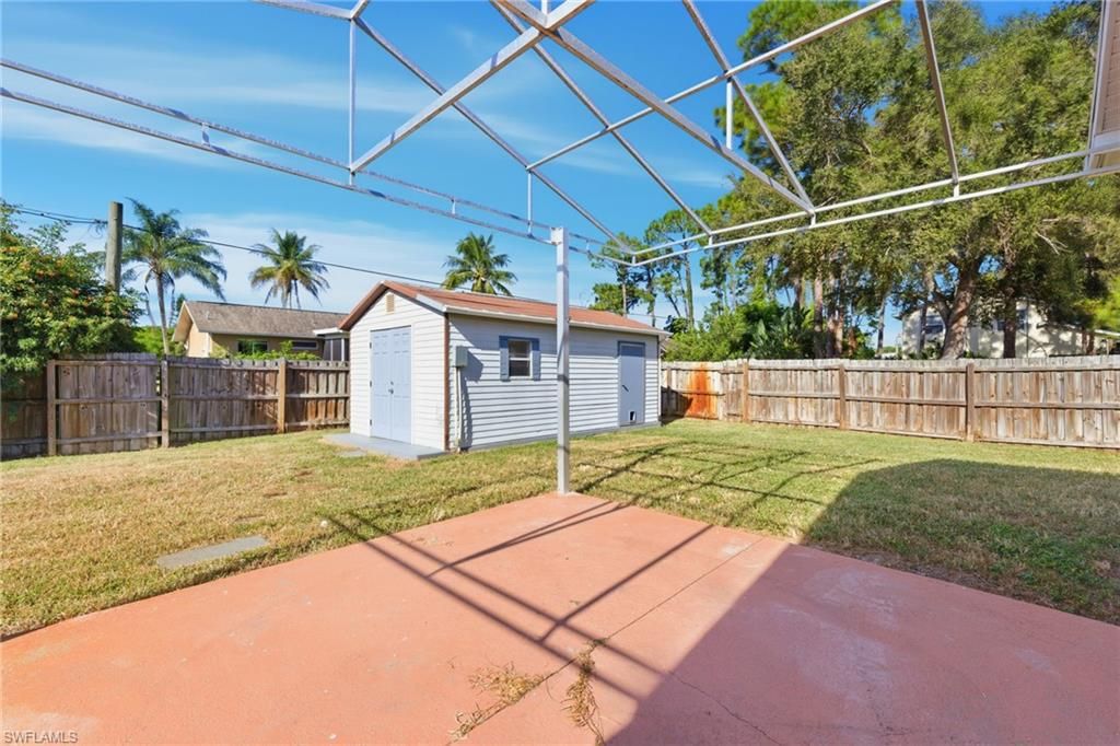 Backyard, Detached Garage, Exterior