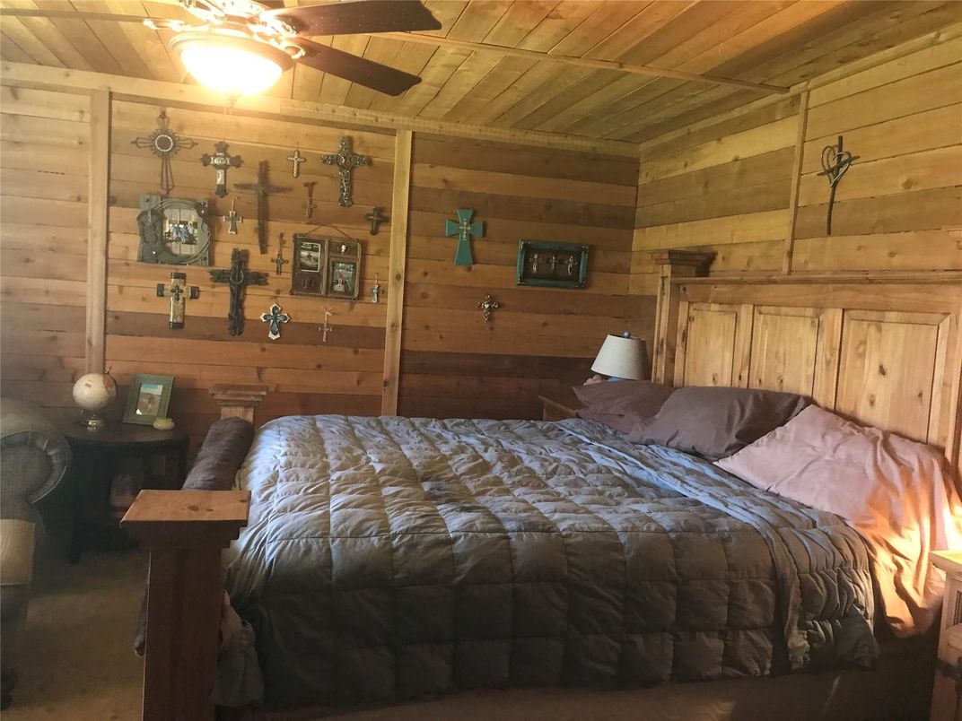 Bedroom, Interior, Wooden Ceilings, Wooden Walls