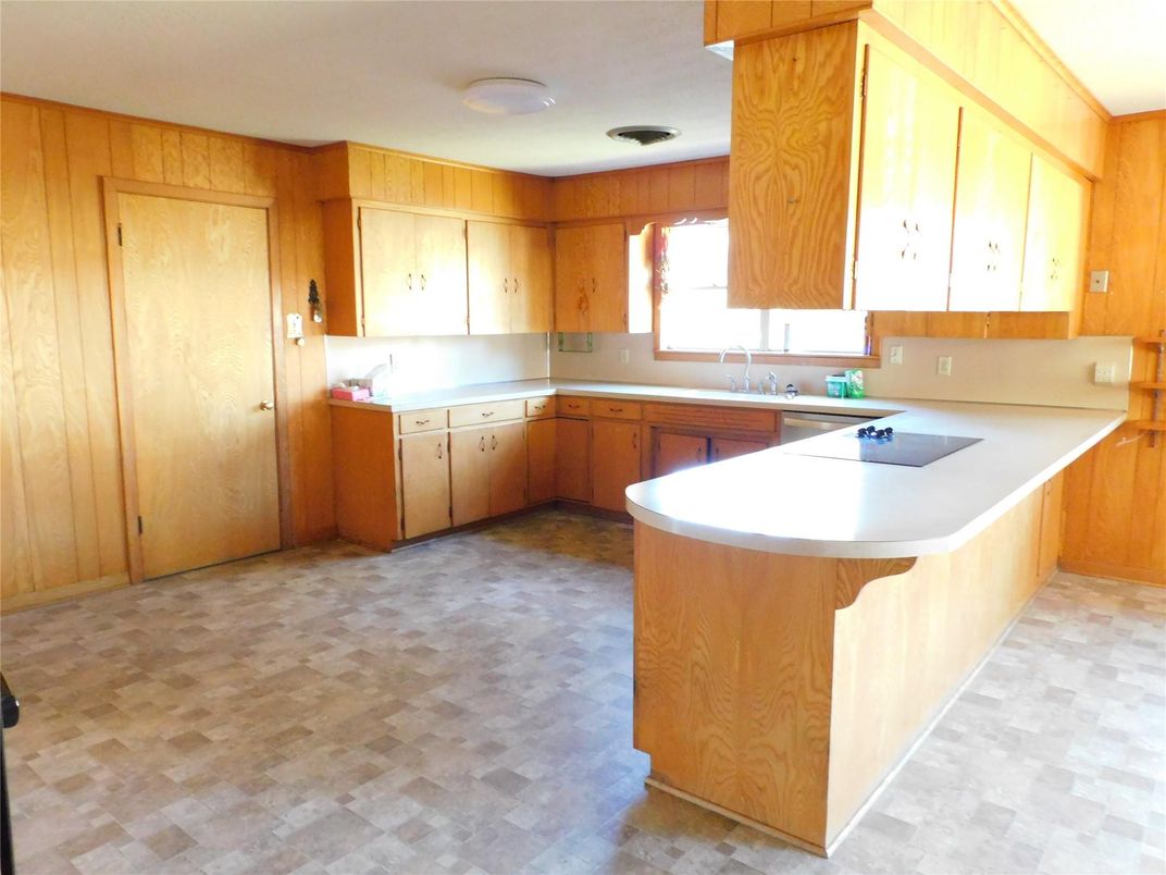 Interior, Kitchen, Wooden Walls