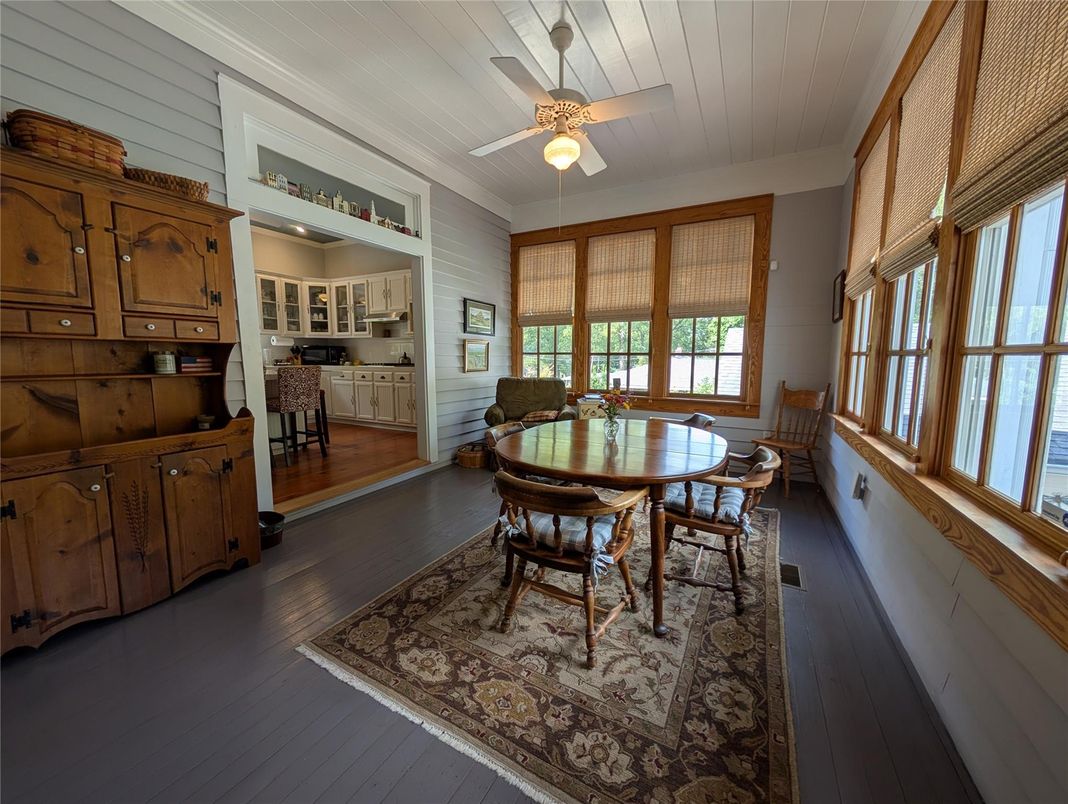 Dining room, Interior, Wood Texture Flooring