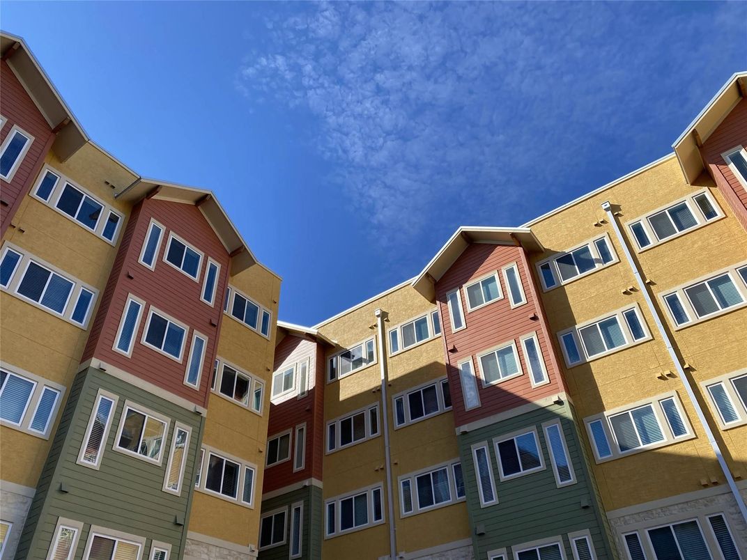 Exterior, Facade, Condo Building