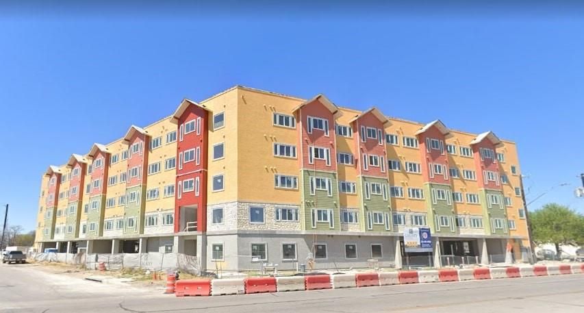 Exterior, Facade, Condo Building