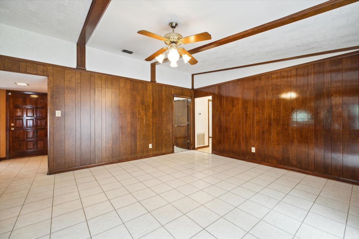 Empty room, Interior, Wooden Walls