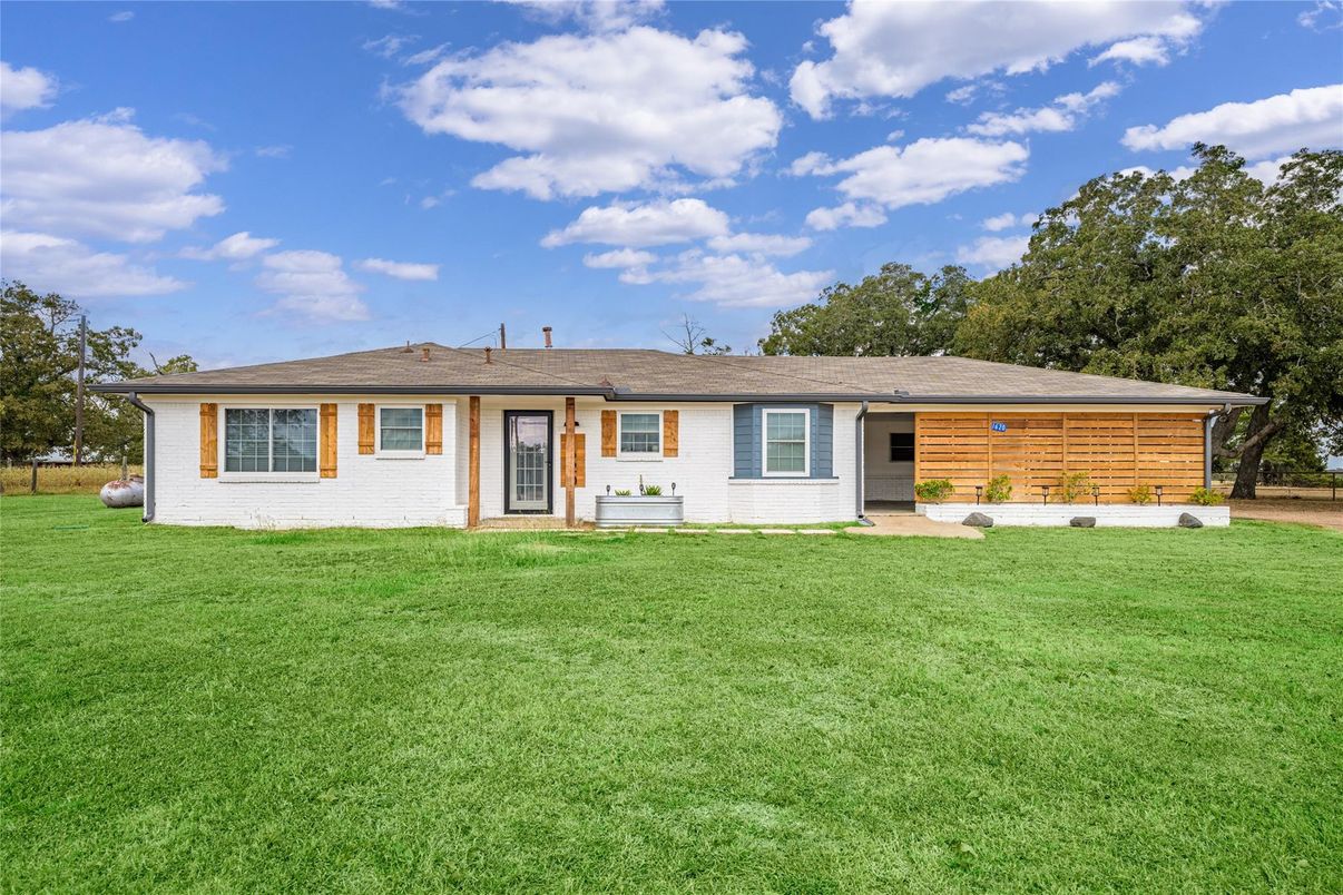 Attached, Backyard, Exterior, Facade, Ranch