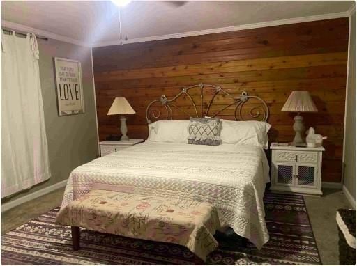 Bedroom, Interior, Wooden Walls