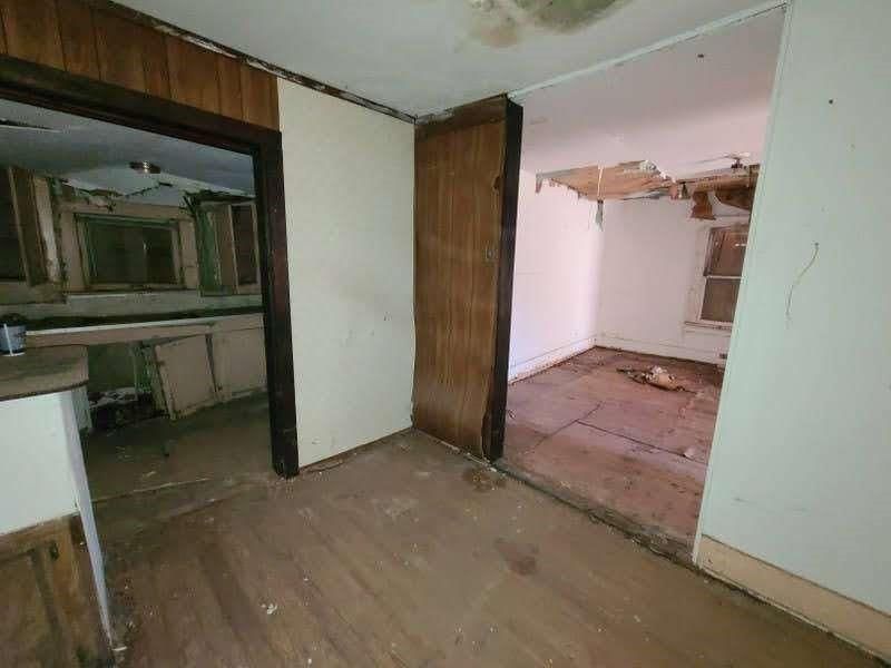 Bathroom, Empty room, Interior, Wood Texture Flooring