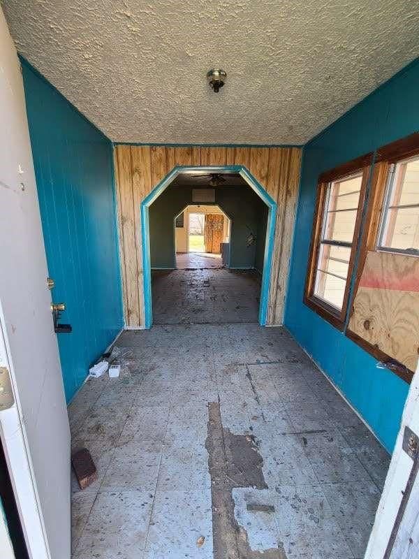 Empty room, Interior, Wooden Walls