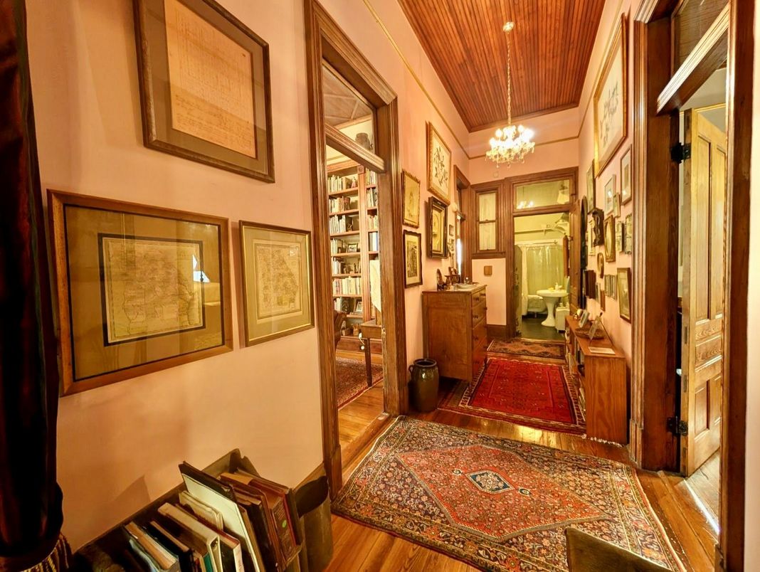 Chandelier, Interior, Recessed Lighting, Wooden Ceilings, Wood Texture Flooring