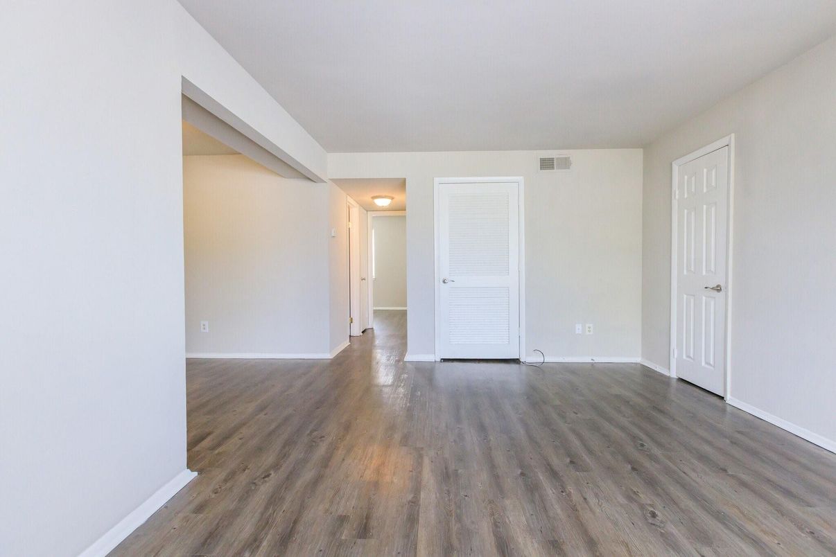Empty room, Interior, Wood Texture Flooring