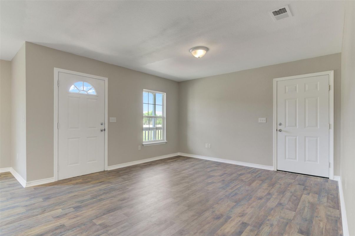 Empty room, Interior, Wood Texture Flooring