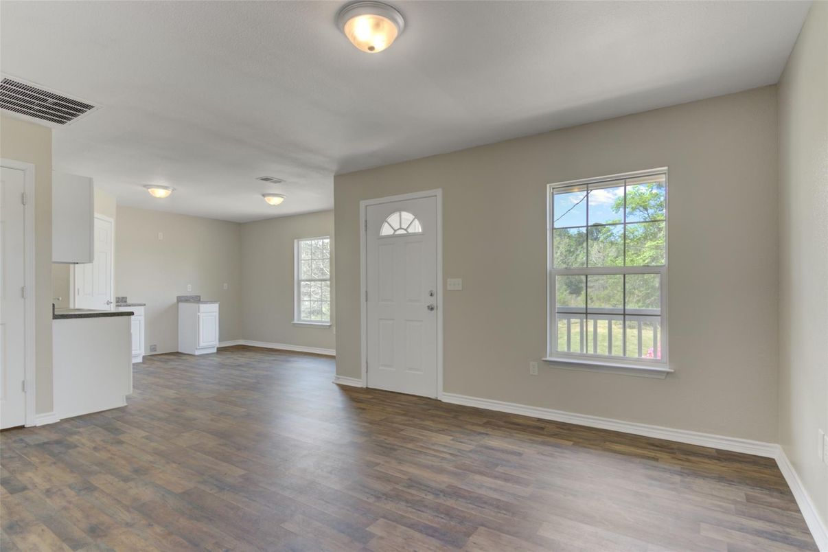 Empty room, Interior, Wood Texture Flooring