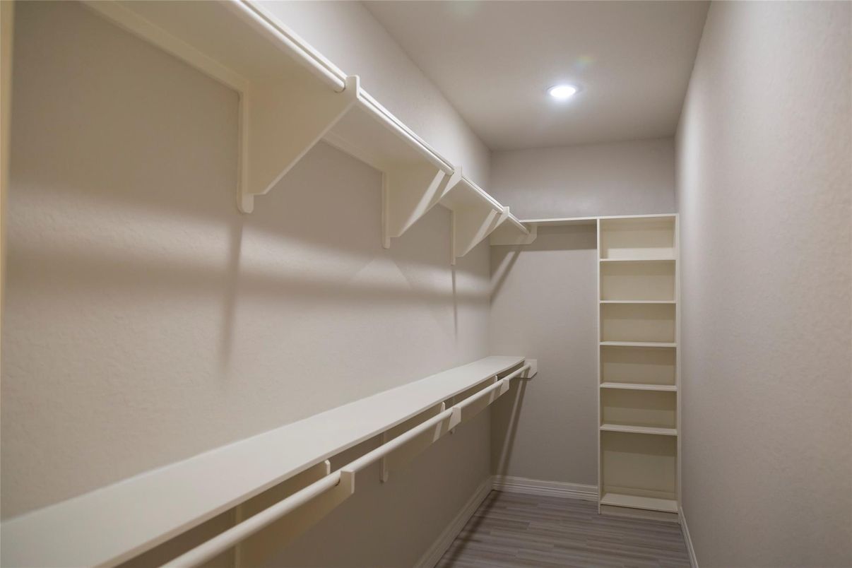 Interior, Recessed Lighting, Walk-in Closets, Wood Texture Flooring