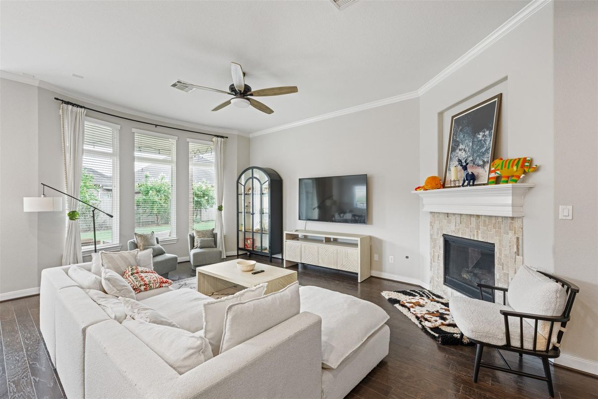 Fireplace, Interior, Living room, Wood Texture Flooring