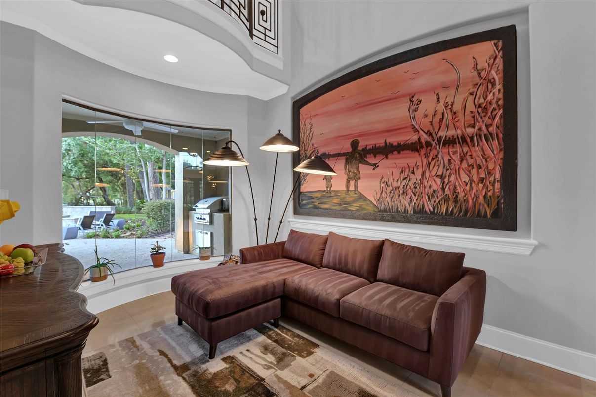 Interior, Living room, Pendant Lights, Recessed Lighting