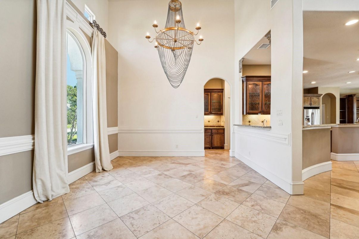 Chandelier, Interior, Recessed Lighting
