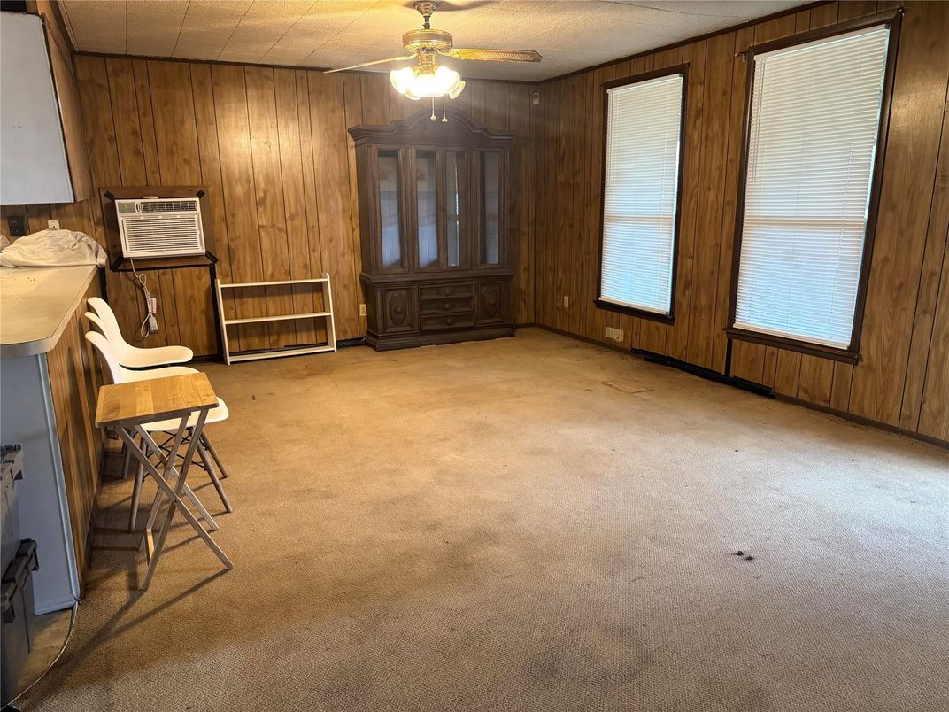 Empty room, Interior, Wooden Walls