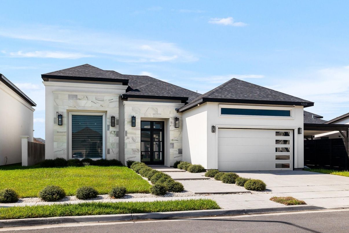 Attached, Exterior, Facade, French Provincial