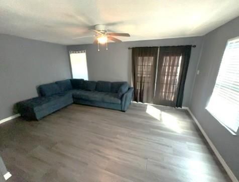 Empty room, Interior, Living room, Wood Texture Flooring