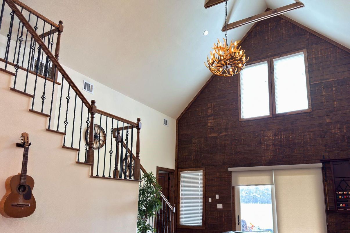 Chandelier, Interior, Recessed Lighting