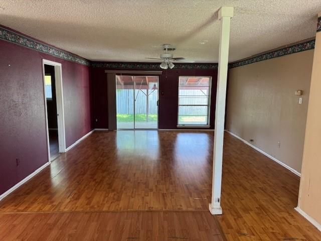 Empty room, Interior, Wood Texture Flooring