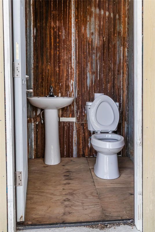 Bathroom, Interior, Wood Texture Flooring