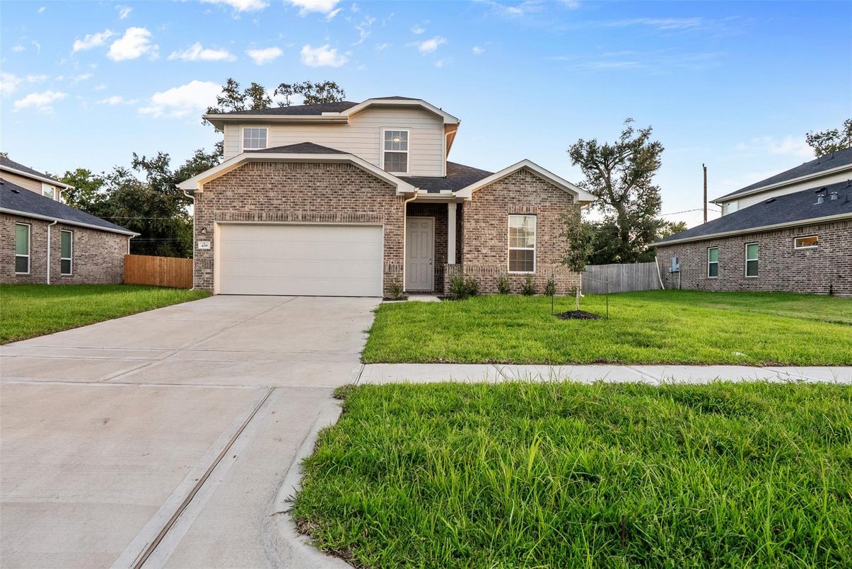 Attached, Exterior, Facade, Brick Facade, Brick Traditional