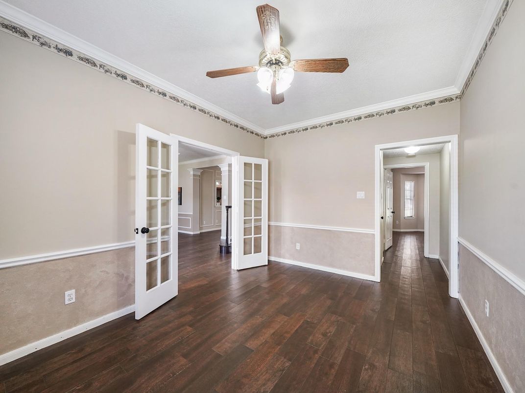 Empty room, Interior, Wood Texture Flooring