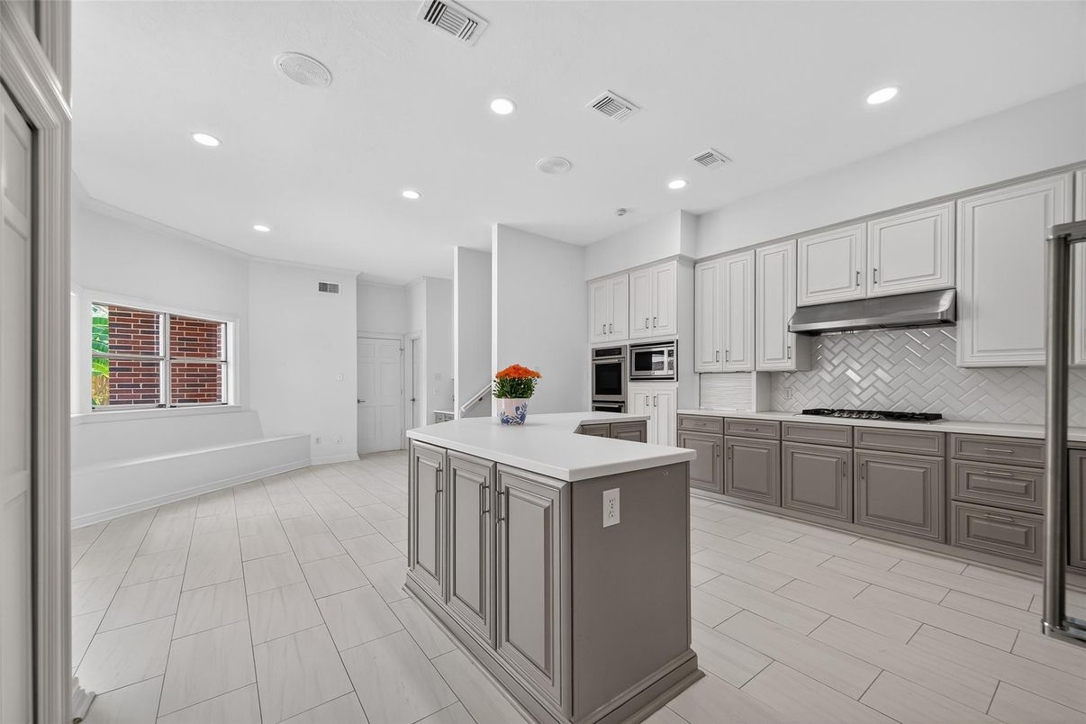Interior, Kitchen, Recessed Lighting, Stainless Steel Appliances