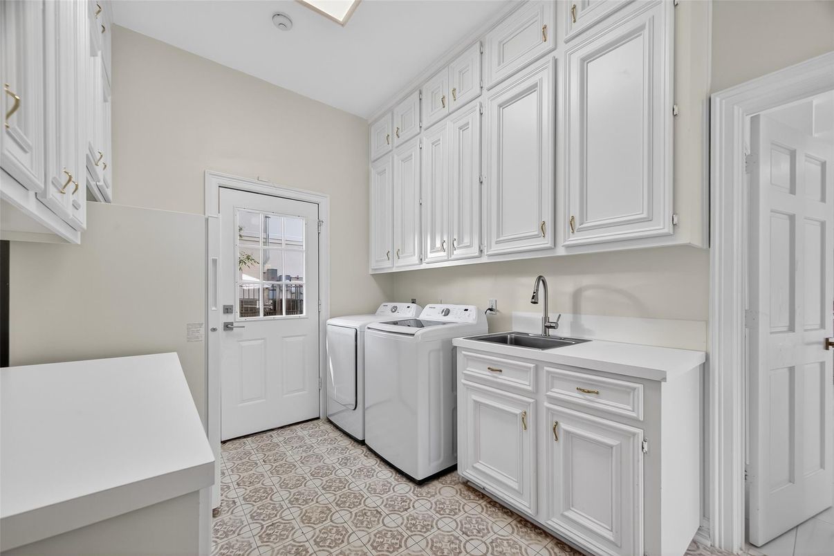 Interior, Washer