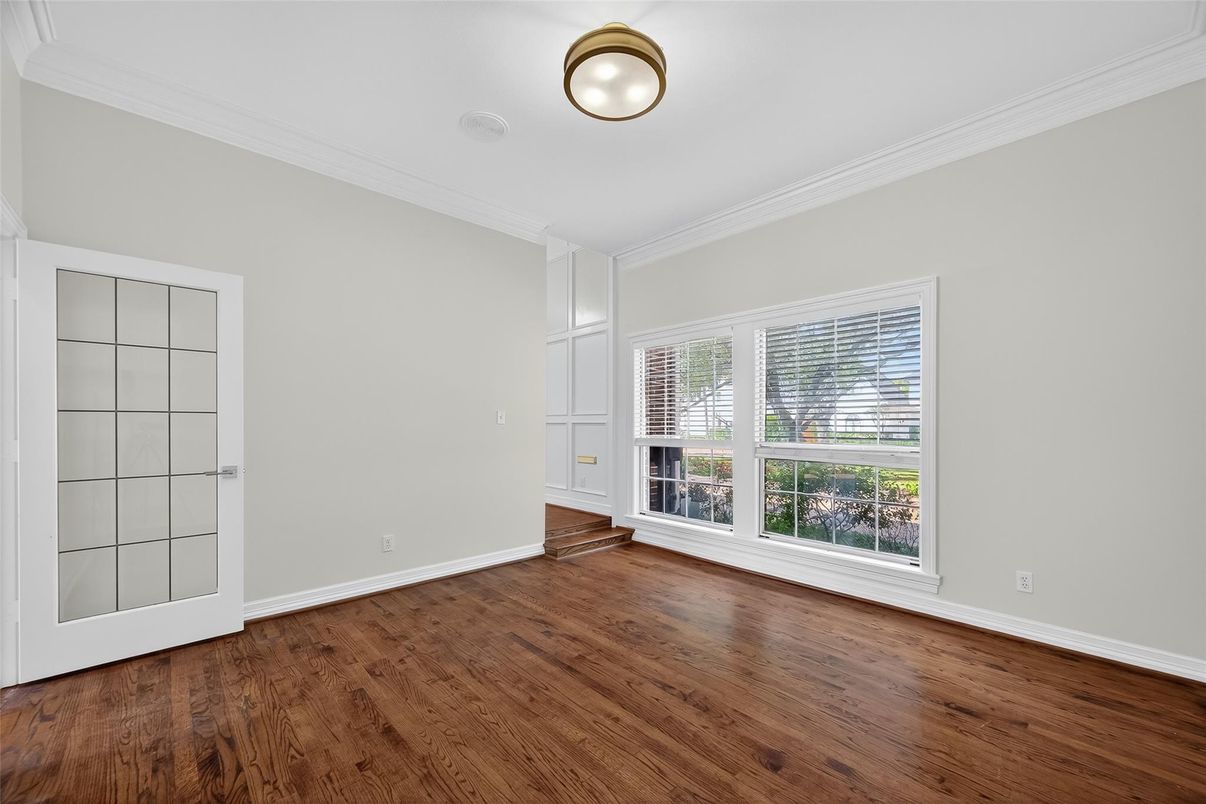 Empty room, Interior, Wood Texture Flooring