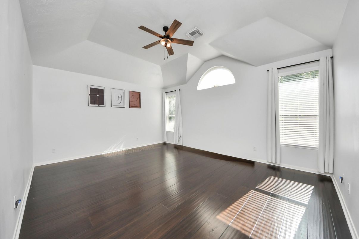 Empty room, Interior, Wood Texture Flooring