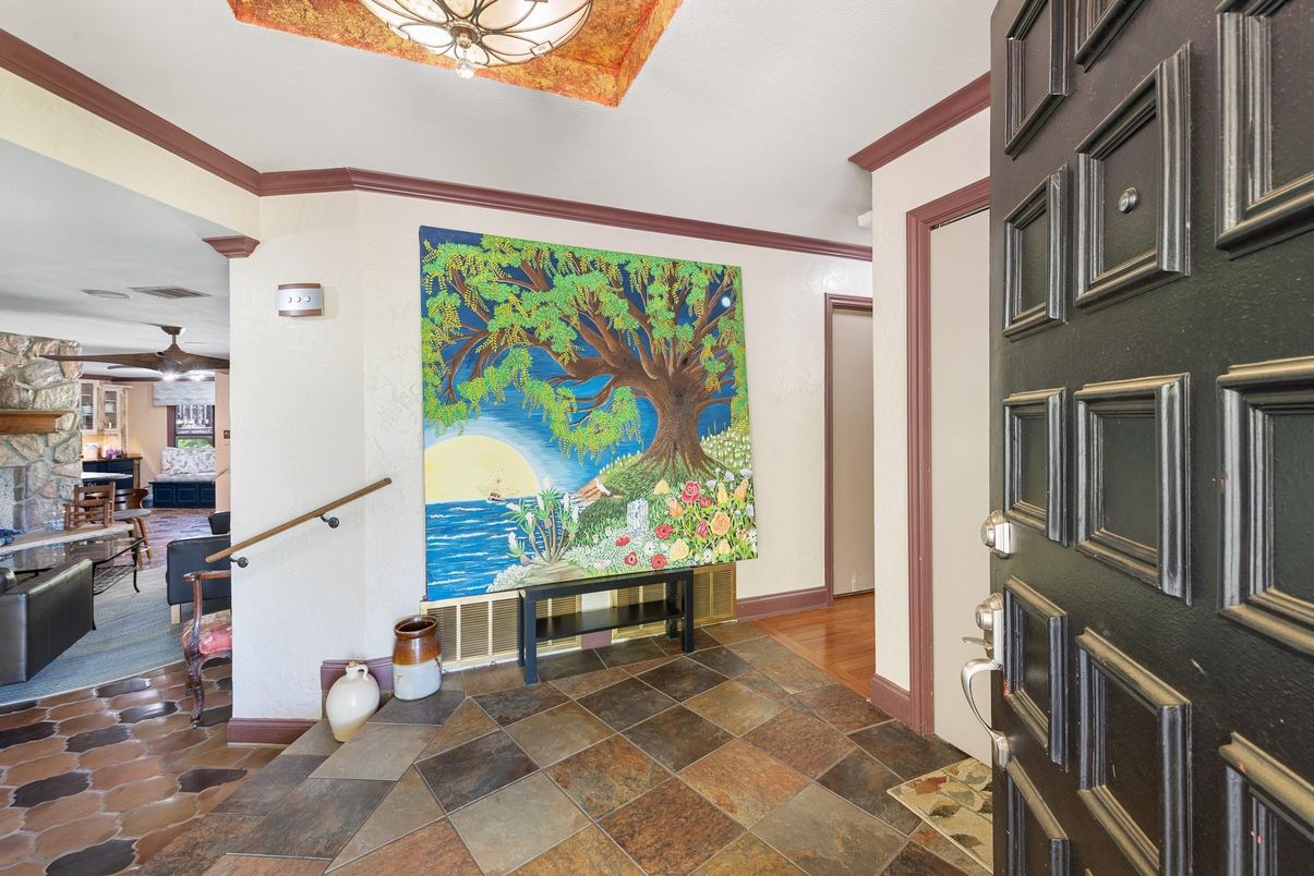 Interior, Stone Walls