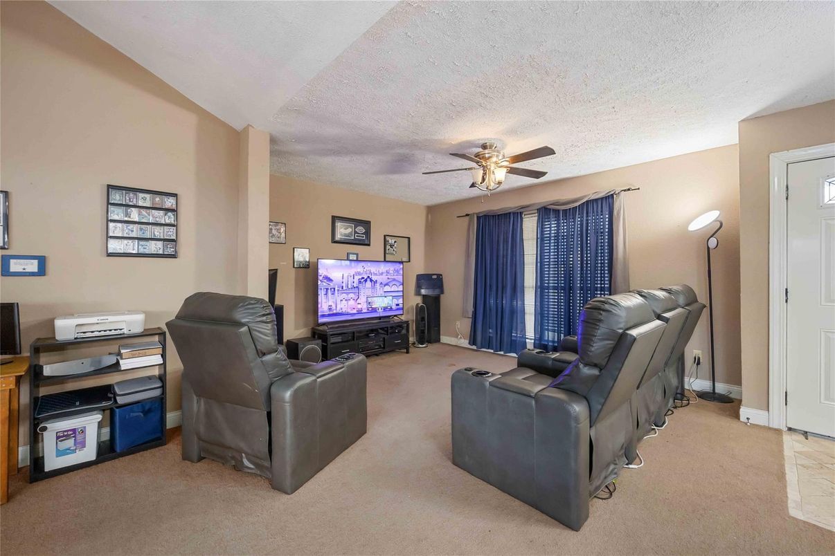 Home Theatre Room, Interior, Living room