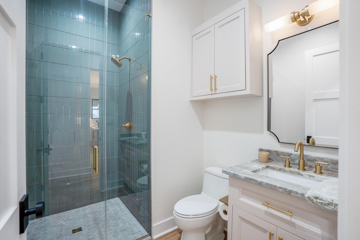 Bathroom, Glass Shower, Interior