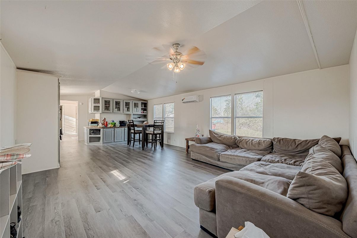 Dining room, Interior, Kitchen, Living room, Wood Texture Flooring
