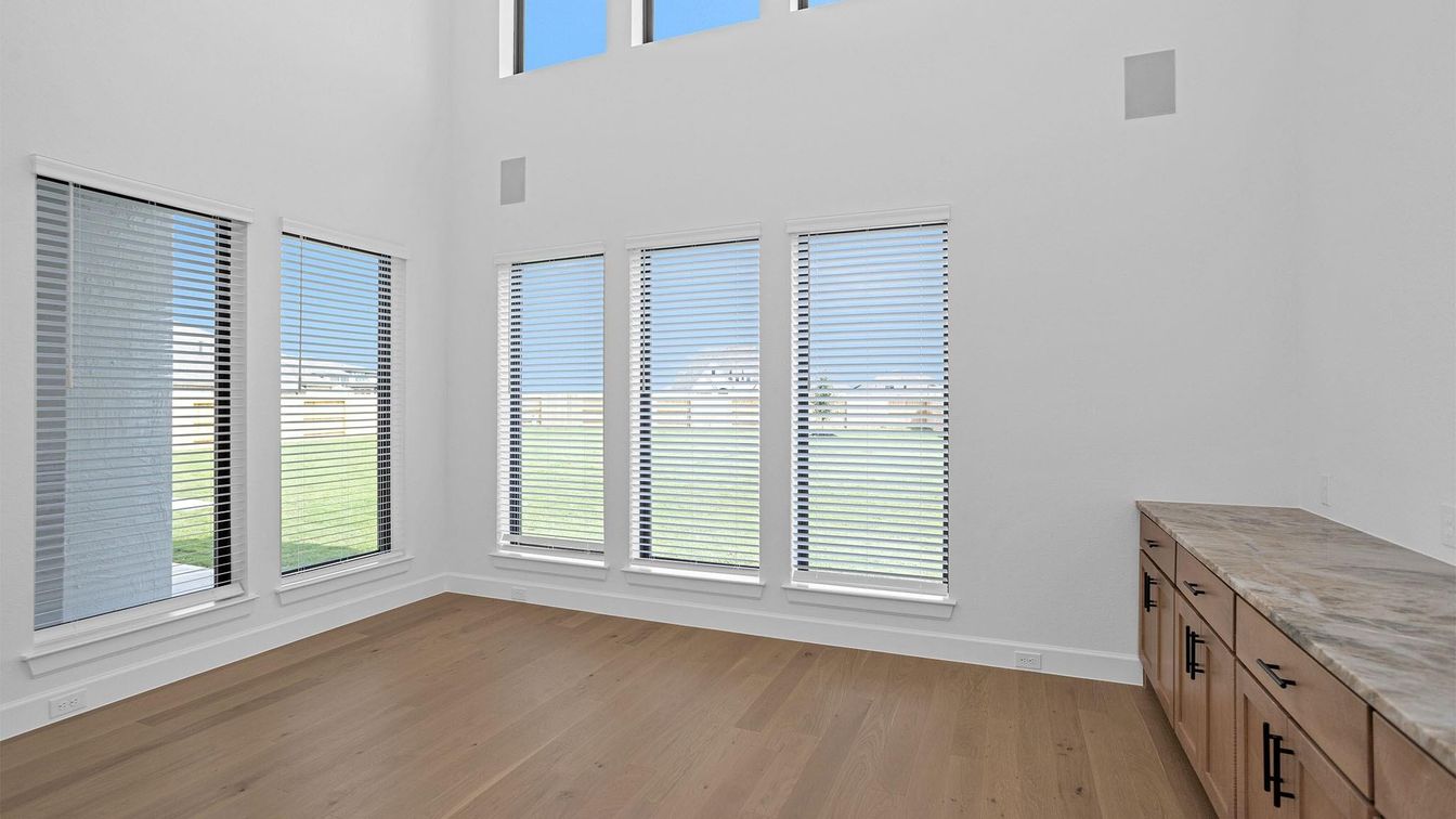 Empty room, Interior, Wood Texture Flooring